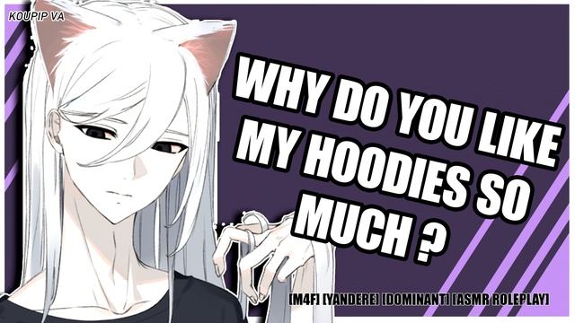 M4F Annoyed boyfriend asks why you always steal his hoodies ASMR dominant play fighting