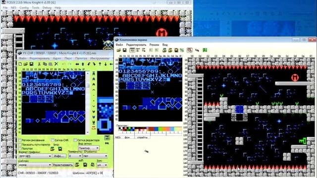 Редактирование уровней в NES игре | Editing Levels In NES Game With YY-CHR
