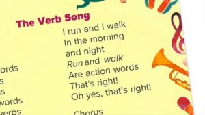 The Verb Song (Grammar Spot 1)