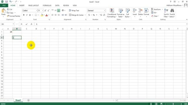 EXCEL 16-dars. Excelda sodda amallar bajarish смотреть онлайн