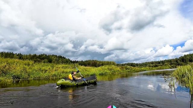 Приятный сплав на пакрафтах  по реке Луга версии 2,0 и 3,0