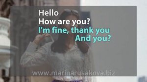 Английский язык для начинающих. Разговорный английский знакомство на английском