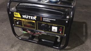 Huter Dy3000Lx Генератор компактный для дому, для дачи с акб, с электрозапуском. обзор, запуск.
