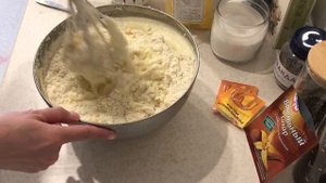 Пасхальный кулич из творога без дрожжей