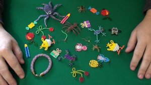 Коллекция фигурок из бисера №2