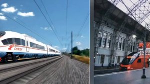 Первый день. Начало поездки от москвы до Санкт-Петербург на поезде