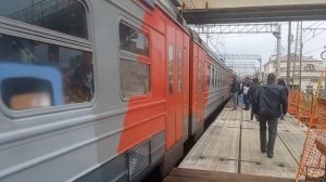 Электропоезд ЭД4М-0431 с сообщением Петушки-Москва(Курский-Вокзал).