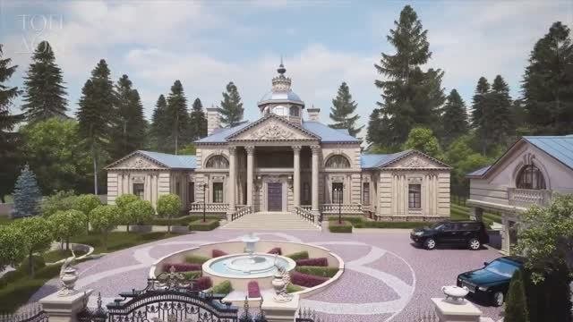 Загородный дом в стиле классицизма
