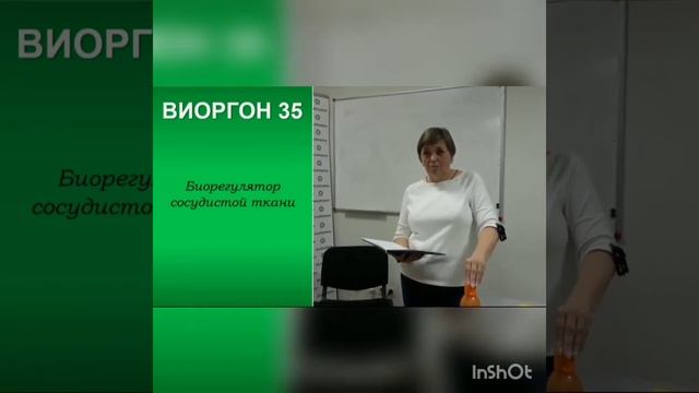 Виоргон 35 (стенки сосудов, микроциркуляция). Ольга Цирулис - военврач.