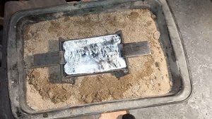 Отливка цинкового,жертвенного анода.