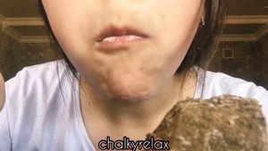 CHALK/ASMR Мокрый мел в глиняной крошке