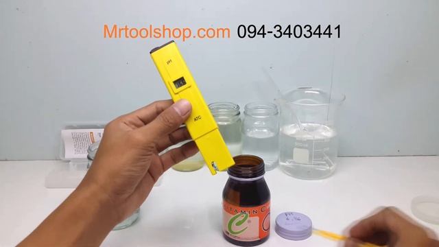 pH Meter ATC Portable смотреть онлайн