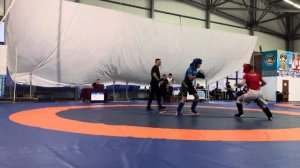 Панкратион девочки 16-17 лет 58 кг. Сорокоумова Наталья красный угол