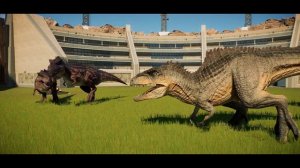 NEW DLC | TARBOSAURUS vs ALL LARGE CARNIVORES - Jurassic World Evolution 2