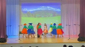 Танец педагогов "Мы к вам приехали на час". Конкурс Профсоюз