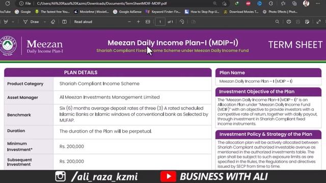 Meezan Mutual fund investment | Invest in Al Meezan Mutual Funds & Earn 32k Every Month Halal Munaf