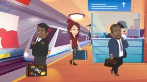 At The Station -  Easy Learning English Speaking Conversation