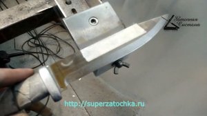 Полная перестройка старого клинка. Сталь 65 Г каленая. Complete overhaul of the old blade.