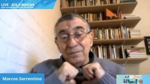 Live - Aula Magna com o professor Marcos Sorrentino