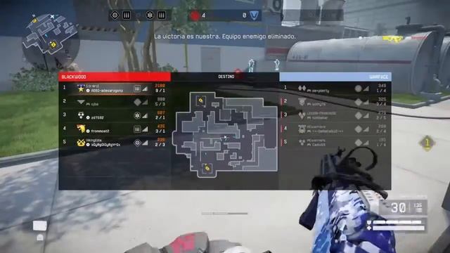 WARFACE-Ranked match with the new best rifle Ak-15 custom