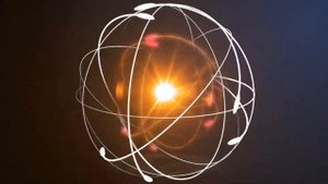 Атомы Футаж