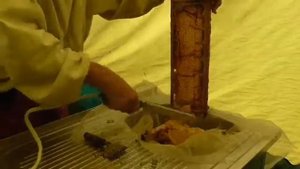 Распечатывание сотов электро ножом