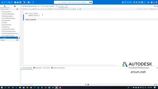 Cơ bản Python | Bài 48: Tự tạo mô đun trong Python - Tạm Kết