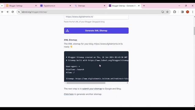 How to add sitemap to Google search console  Generate XML Site map for blogger  Digital Monis