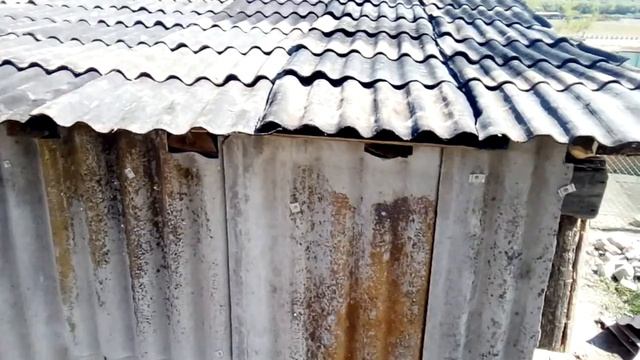 Сарай из Отходов в одного