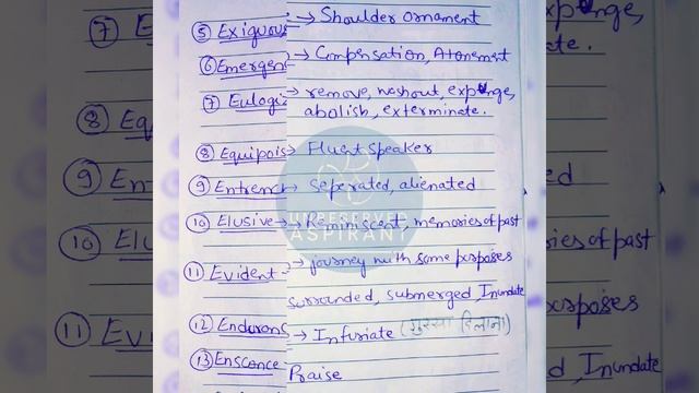 E Letter Synonyms|Vocab For SSC Exams 2023|Notes Of English Vocabulary| #sscchsl2023 #cgl #aspirant смотреть онлайн