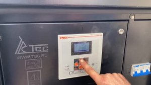 Дизельный генератор в шумозащитном кожухе ТСС АД 40-т400 с Авр на шасси