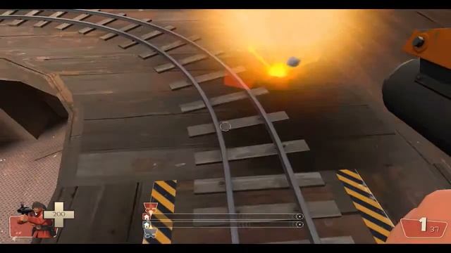 Team Fortress 2 - How to rocket jump!? смотреть онлайн