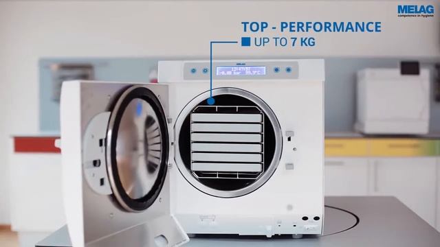 Vacuklav 24 B L+ - автоклав с камерой на 29 л. Melag (Германия) смотреть онлайн