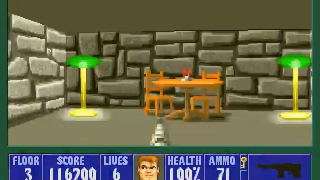 Wolfenstein 3D - E3F3 (I Am Death Incarnate!, 100% Kills, 100% Secrets) смотреть онлайн