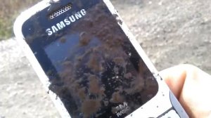 Crash test Телефона SAMSUNG