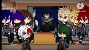 MHA 1-A REACT TO DEKU ANGST -Deku bowl? -Tddk bkdk - Deku angst