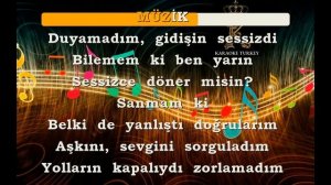 DEDUBLÜMAN - Belki (KARAOKE)