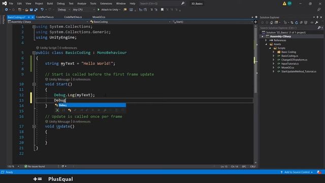 Learn to Code UNITY C# 10: How to Make Your Text Appear in Uppercase With .ToUpper()