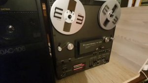 Запись на магнитофоне Электроника ТА1-003 после профилактики. часть 1