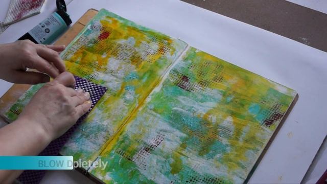 Mixed Media art journal-Acrylics смотреть онлайн