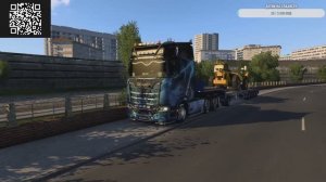 Euro Truck Simulator 2 ( КООП) Ночной конвой