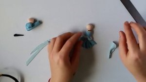 POLYMER CLAY CINDERELLA PRINSESS FIMO VRIJDAG | Door CRAFTMAMA