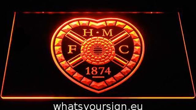 Heart of Midlothian F C LED Neon Sign смотреть онлайн