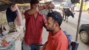 Street Barber Intense Head Massage | Indian Massage