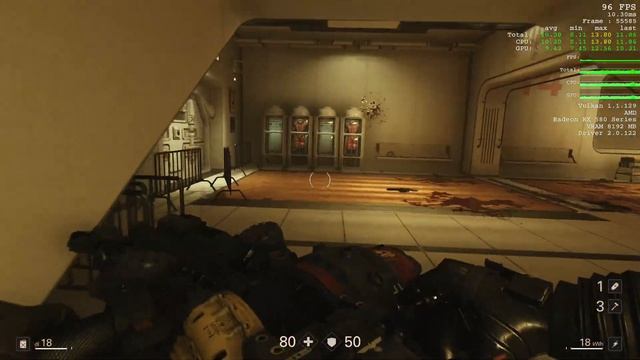 Wolfenstein II: The New Colossus Mein Leben Graphics Setting - 1080p