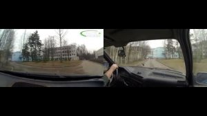 BMW E30 vs Lancia Kappa @ Политех 2015