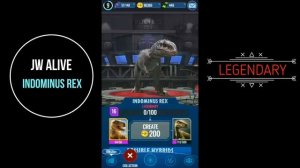 JW ALIVE СОЗДАЕМ ЛЕГЕНДАРНОГО ДИНОЗАВРА INDOMINUS REX!!!