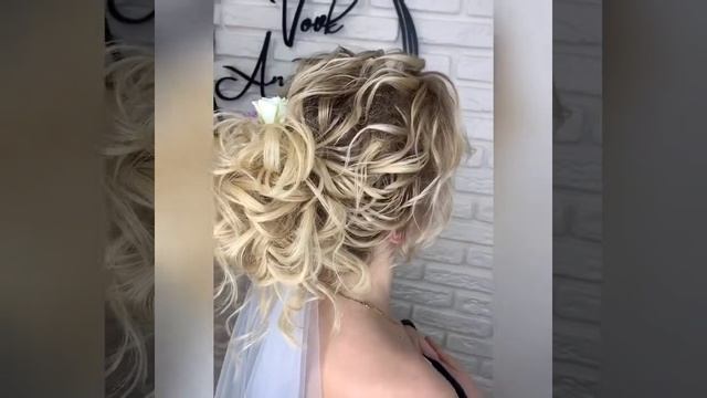 Свадебная причёска на основе пляжной структуры