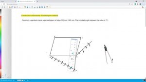 Parabola -Parallelogram method