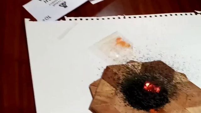 ВУЛКАН Беттгера. Експеримент